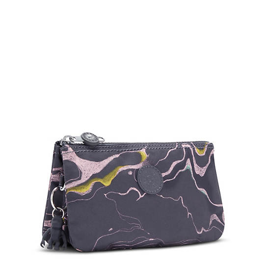 Kipling Creativity Large Printed Pouch Tassen Grijs | België 1121XY